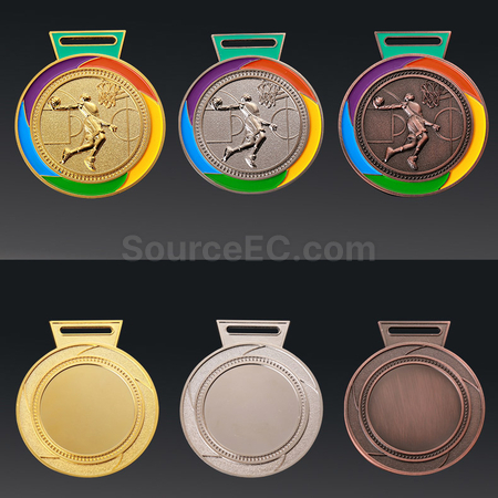 Customization Basketball Metal Medal Corporate Gifts