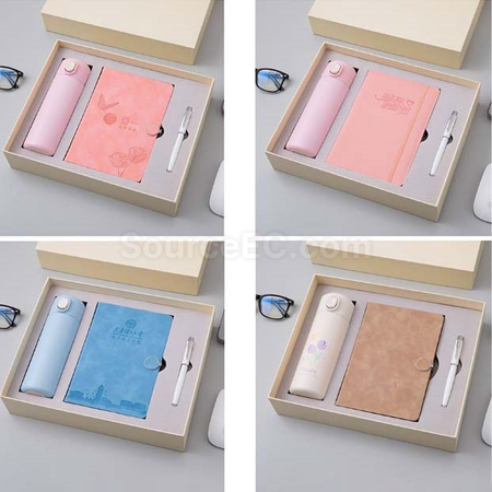 Customization Insulating Cup+Pen+Notebook Set Corporate Gifts