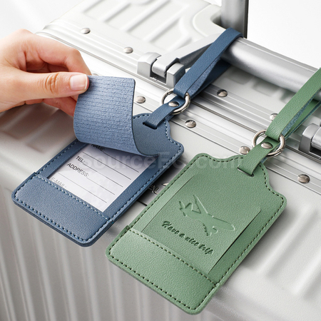 Customization PU Luggage Tag Corporate Gifts