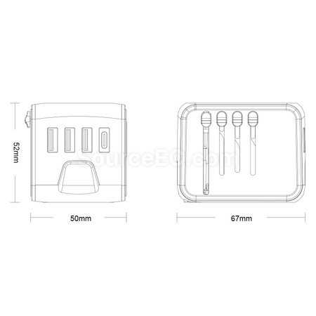 Customization Travel Adapter Corporate Gifts