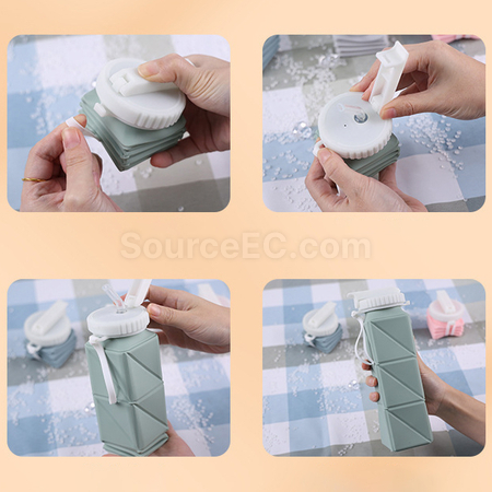 Customization Foldable Silicone Bottle Corporate Gifts