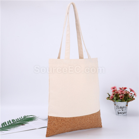 Customization Cork Cotton Eco Bag Corporate Gifts