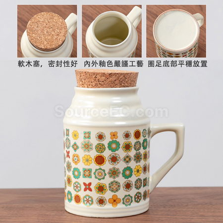 Customization Large Capacity Ceramic Thermal Mug Corporate Gifts