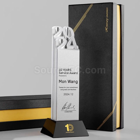 Customization Crysta & Metal Trophy Corporate Gifts