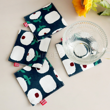 Customization Cotton Coasters Corporate Gifts