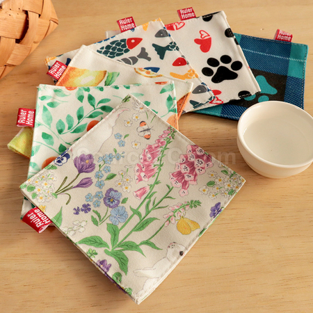 Customization Cotton Coasters Corporate Gifts