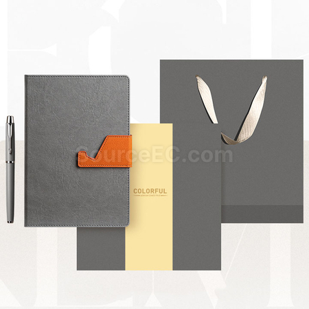 Customization PU Phone Holder and Notebook Corporate Gifts