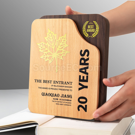 Customization Wooden Plaque Corporate Gifts