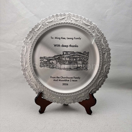 Customization Silver Plate Corporate Gifts