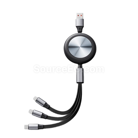 Customization 3 in 1 Retractable Charging Cable Corporate Gifts