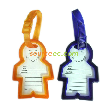 Customization Cute boy Baggage Tag Corporate Gifts