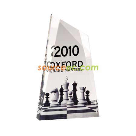 Colorful Crystal Trophy