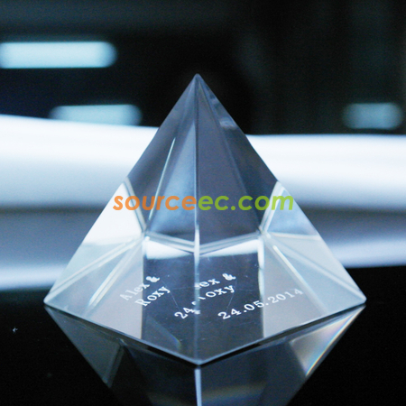 Customization Crystal Paperweight  Corporate Gifts