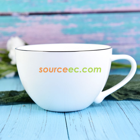 Customization 300ML Elegant Ceramic Mug Corporate Gifts