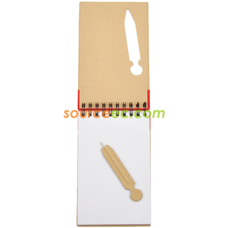Customization Recycled Notebook With Ball Pen Corporate Gifts