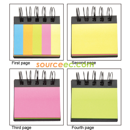 Customization 4 Layers Recycled Sticky Notepad Corporate Gifts