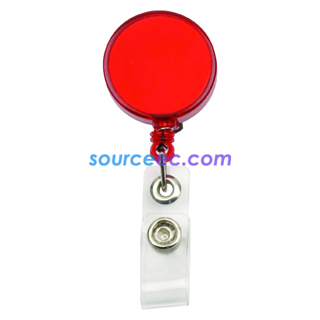 Customization Round Retractable Badge Holder Corporate Gifts