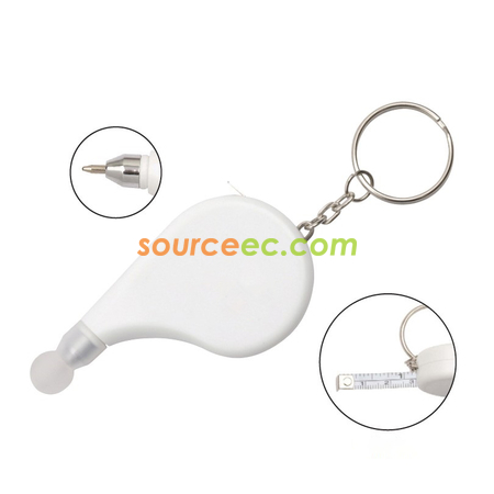 Customization Comma Shape Tape Measure With Ballpen Corporate Gifts