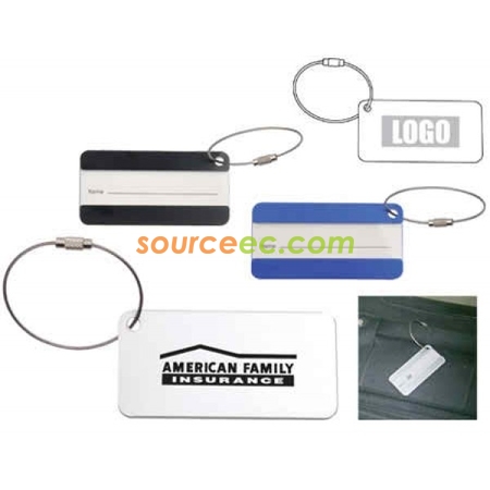 Aluminium Luggage Tag