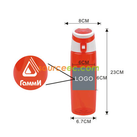 Customization 800ML Sport Water Bottle Corporate Gifts