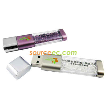 Customization Crystal USB Disk Corporate Gifts