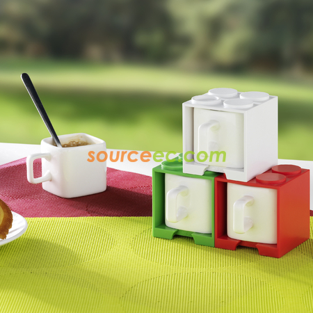 Customization 120ML Gattola Cube Mug Mini  Corporate Gifts