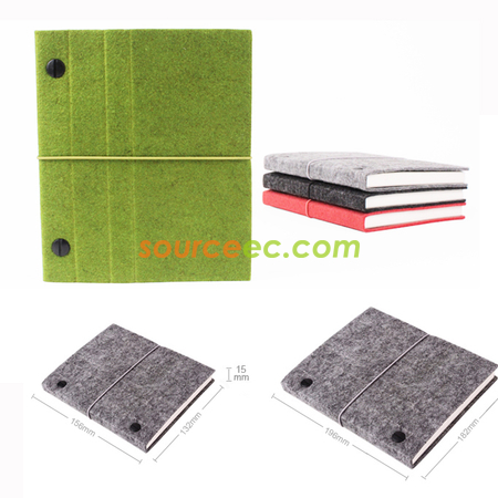 Customization Felt Notebook Corporate Gifts