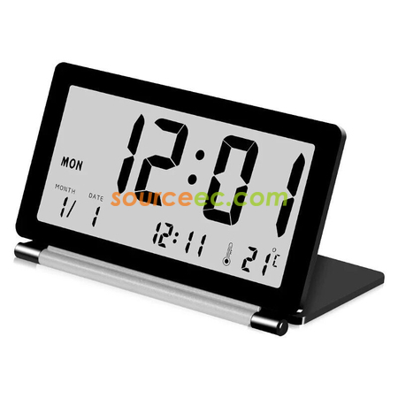 Customization Clamshell electronic clock Corporate Gifts