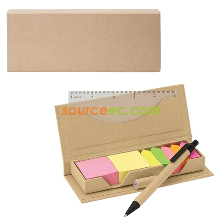 Customization Green Notes With Pen Box Corporate Gifts