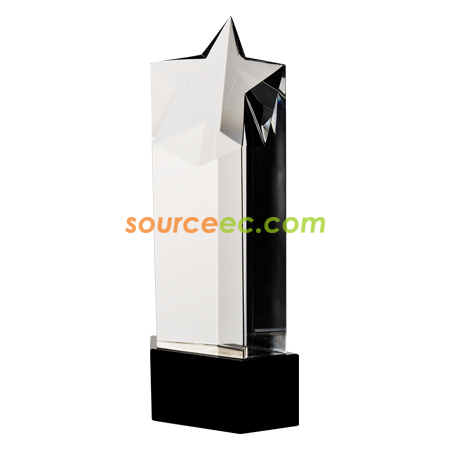 Customization Galaxy Star Crystal Award Corporate Gifts