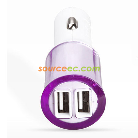 Customization 2.1A Double-port Car Charger Corporate Gifts