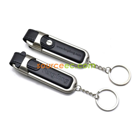 Customization PU Leather USB Flash Drive 8GB Corporate Gifts