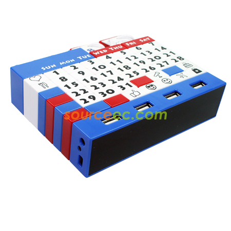 Customization Gattola Perpetual Calendar Usb Hub Corporate Gifts
