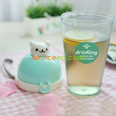 Customization 420ML Ice Cream Animal Cup Corporate Gifts