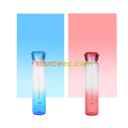 Customization 420ML Diamond Goddess Glass Corporate Gifts