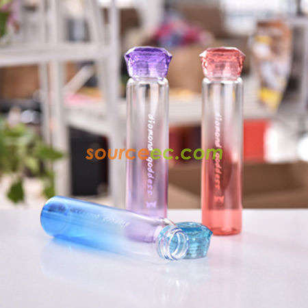 Customization 420ML Diamond Goddess Glass Corporate Gifts