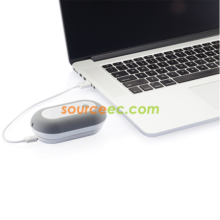Wireless charging two piece suit