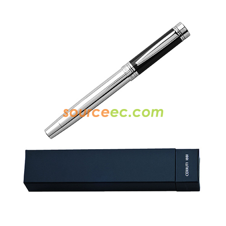 Customization Cerruti 1881 - Zoom Black - Fountain Pen Corporate Gifts