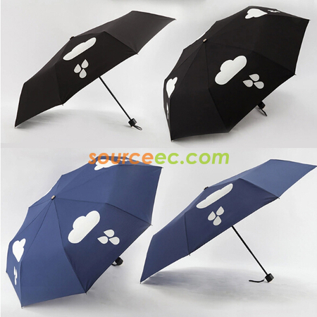 Customization Color Three Folding Umbrella Rain Corporate Gifts