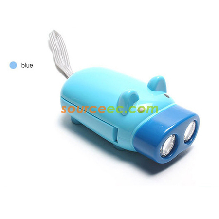 Customization Green Piggy Flashlight Corporate Gifts