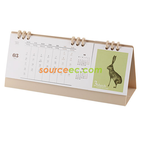 Two Sections Calendar