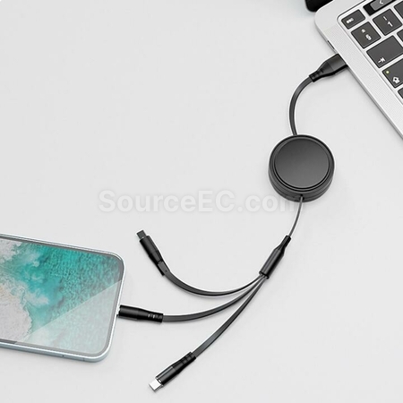 Customization Multifunctional Three-In-One Charging Cable Corporate Gifts