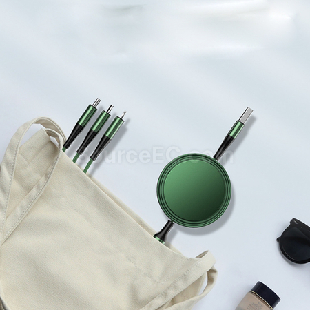 Customization Multifunctional Three-In-One Charging Cable Corporate Gifts