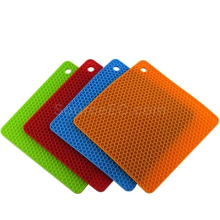 Customization Honeycomb Silicone Insulation Pot Mat Corporate Gifts