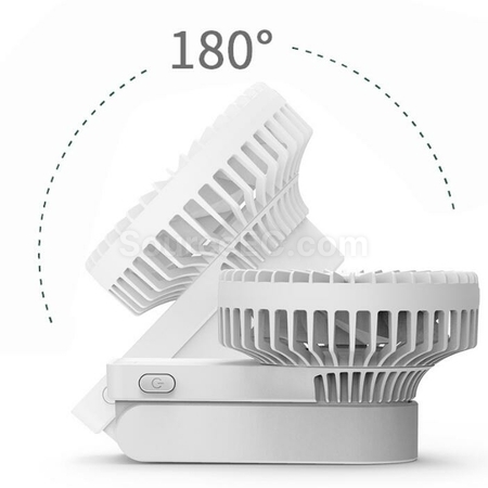 Customization Digital Display USB Charging Small Fan Corporate Gifts