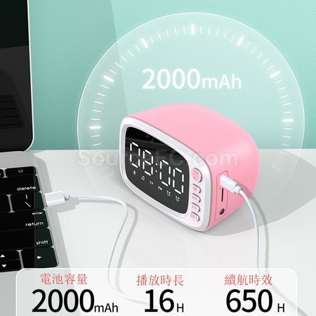 Customization Mini Bluetooth Smart Charging Can Be A Small Alarm Clock Corporate Gifts