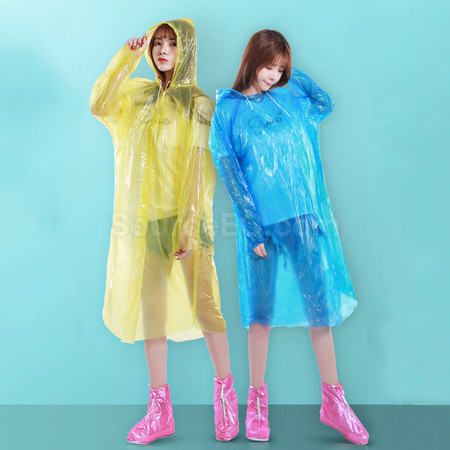 Customization Transparent Disposable Raincoat  Corporate Gifts