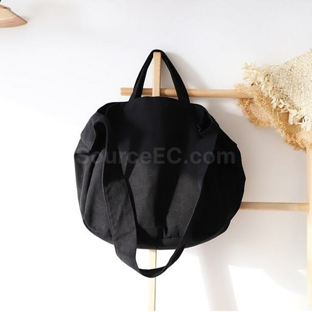 Customization Solid Color Literary One-Shoulder Denim Messenger Bag Corporate Gifts