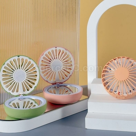 Customization 2-in-1 USB Charging LED Fill Llight Small Fan Corporate Gifts