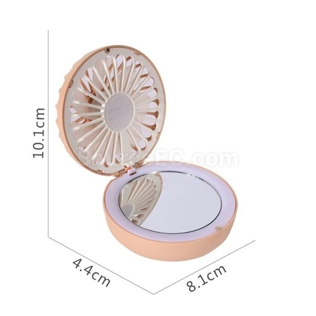 Customization 2-in-1 USB Charging LED Fill Llight Small Fan Corporate Gifts